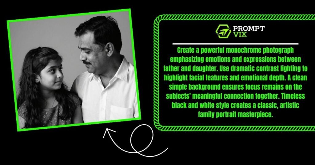 Black and White Emotional Portrait