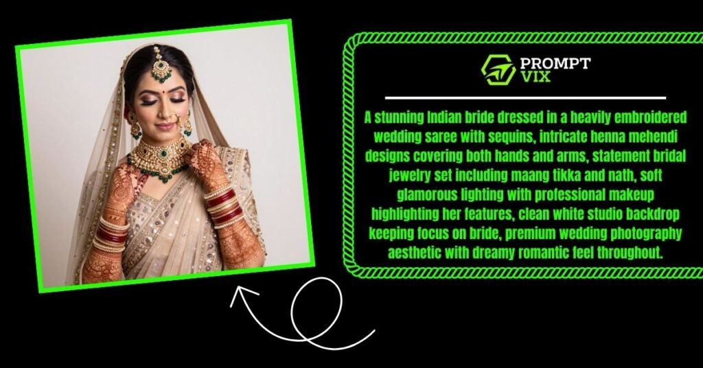 Bridal Saree Studio Photography