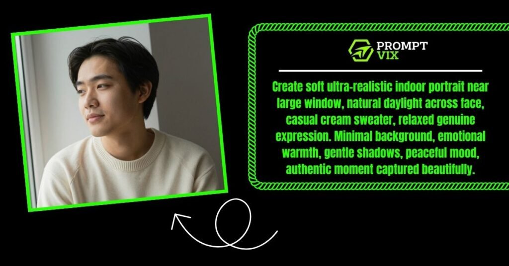 Calm Window-Light Portrait