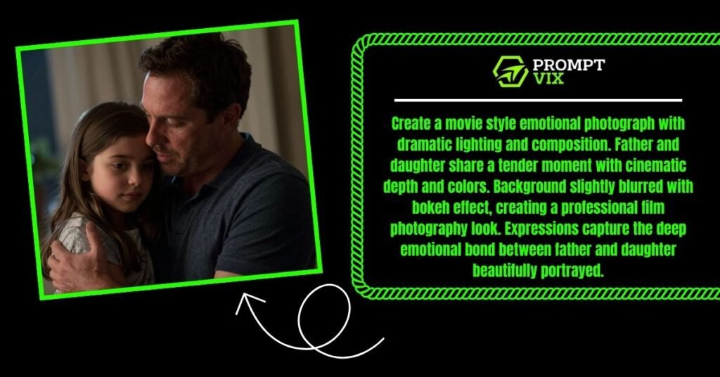 Cinematic Father and Daughter Moment