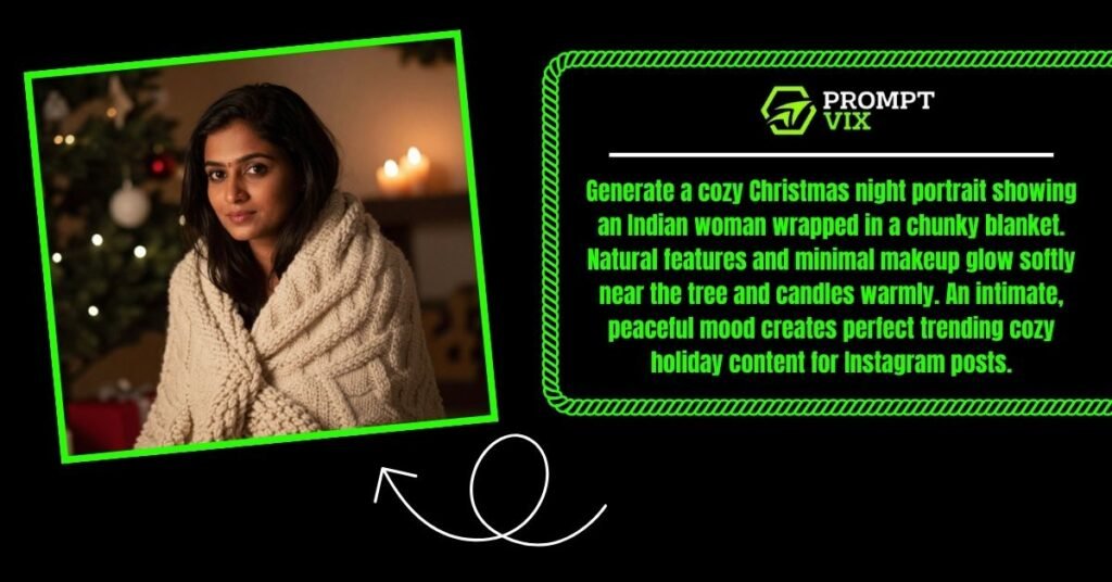 Cozy Blanket Portrait