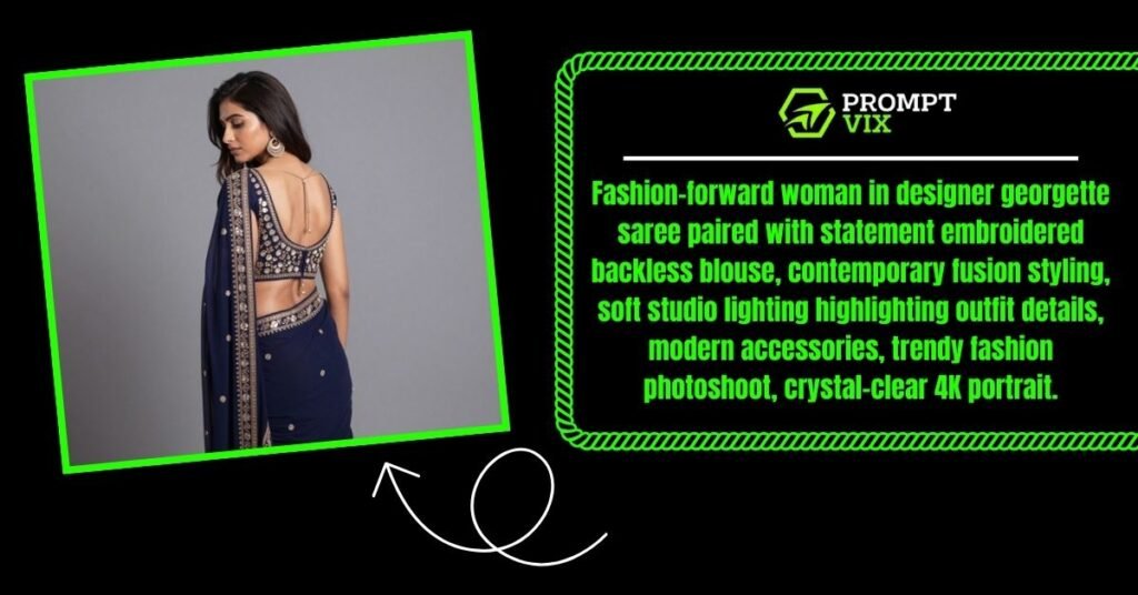 Designer Blouse Saree Combo Ideas