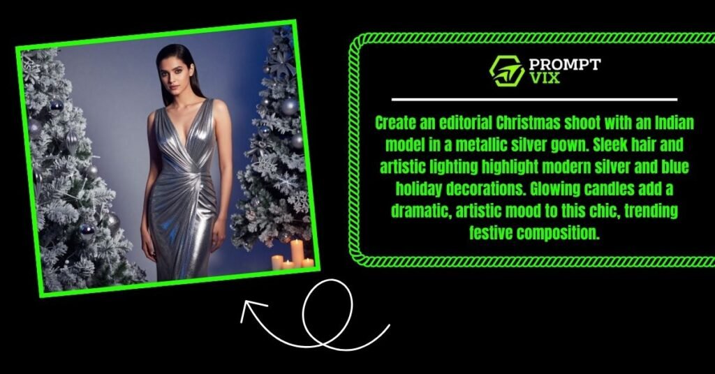 Editorial Silver Gown Shoot