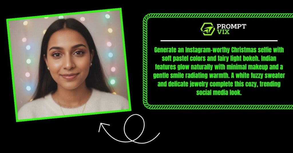 Instagram-Ready Fairy Lights Selfie