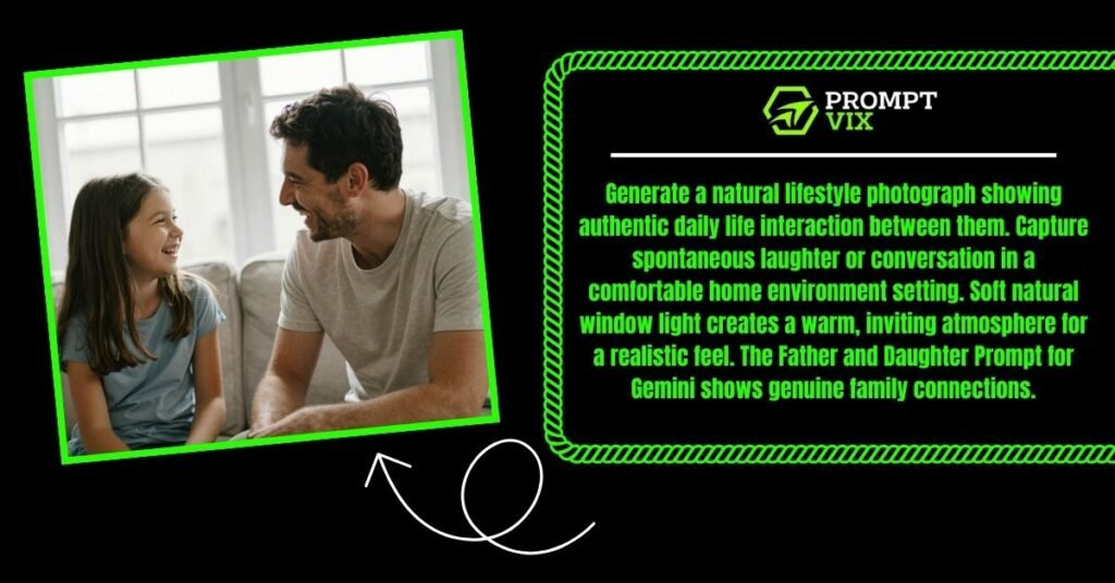 Lifestyle Candid Father and Daughter Shot