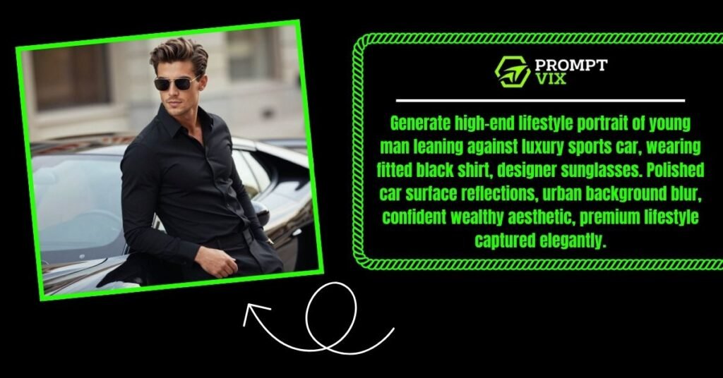 Luxury Car Lifestyle Portrait