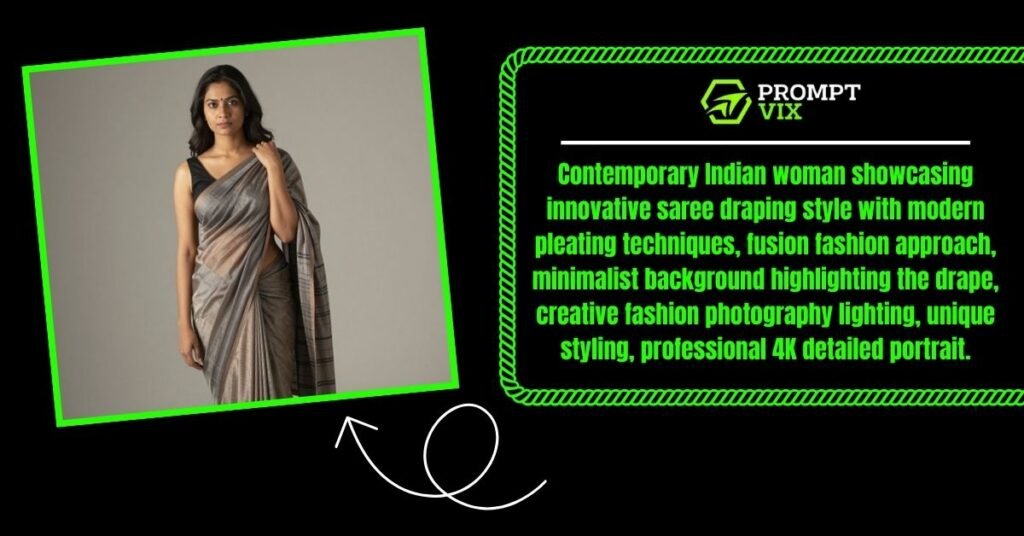 Modern Draping Styles AI Prompt