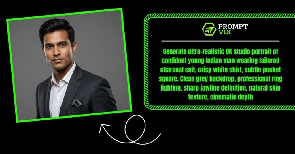 Modern Gentleman Studio Portrait