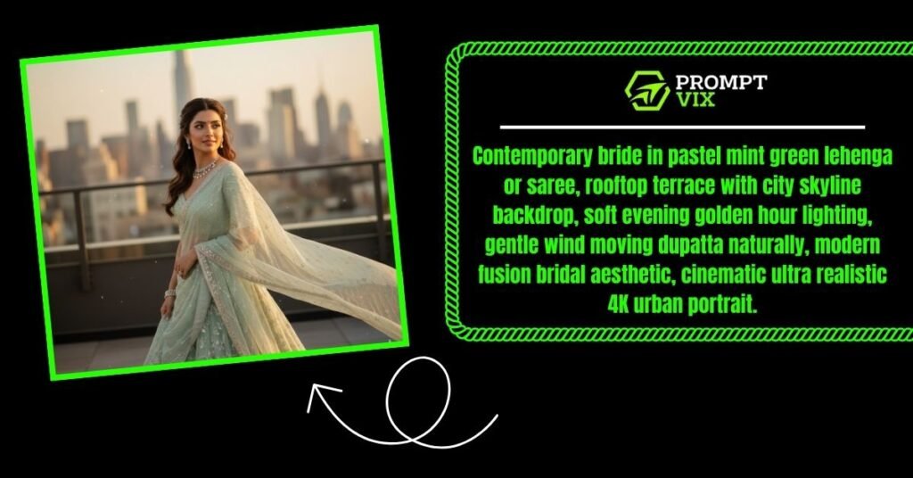 Modern Urban Bridal Look