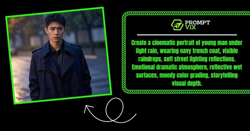 Rainy Evening Mood Portrait