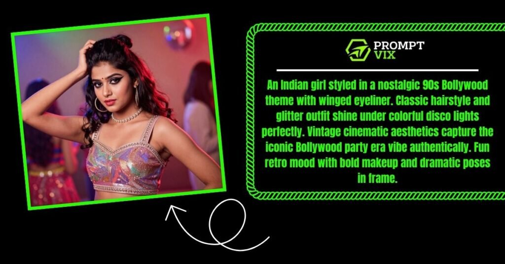 Retro Bollywood Party Look