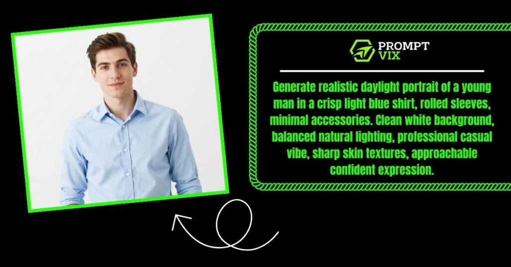 Smart Casual Daylight Portrait