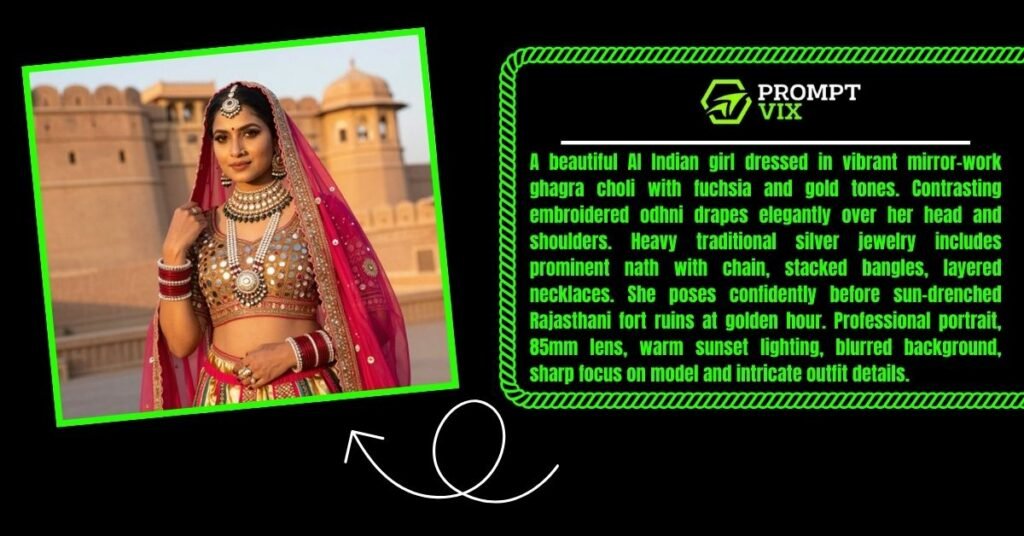 The Ghagra Choli of Rajasthan: A Symphony of Color