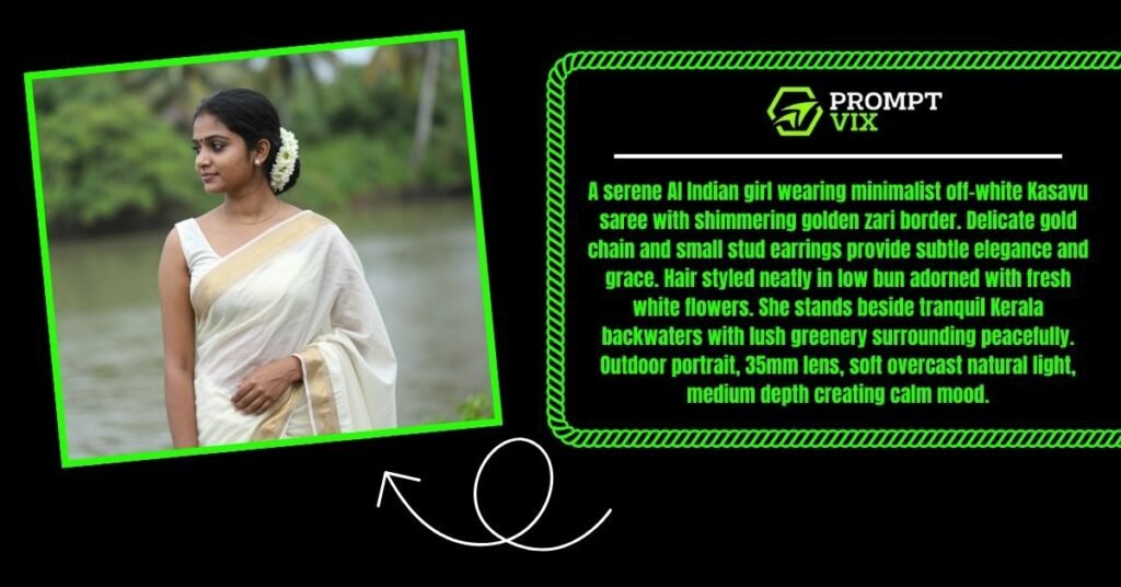 The Kasavu Saree: Kerala's Portrait of Serenity