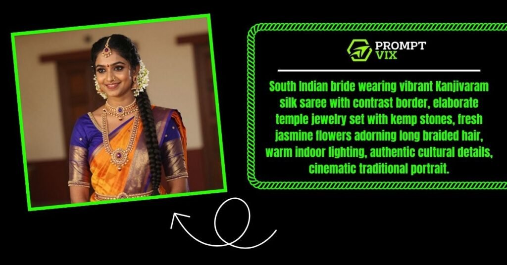 Traditional South-Indian Bridal Look