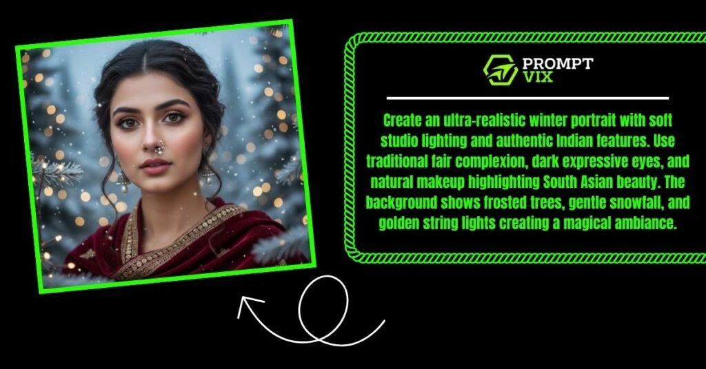 Ultra-Realistic Winter Portrait