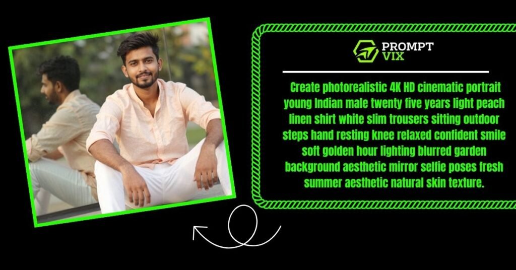 Casual Summer Linen Shirt Cinematic