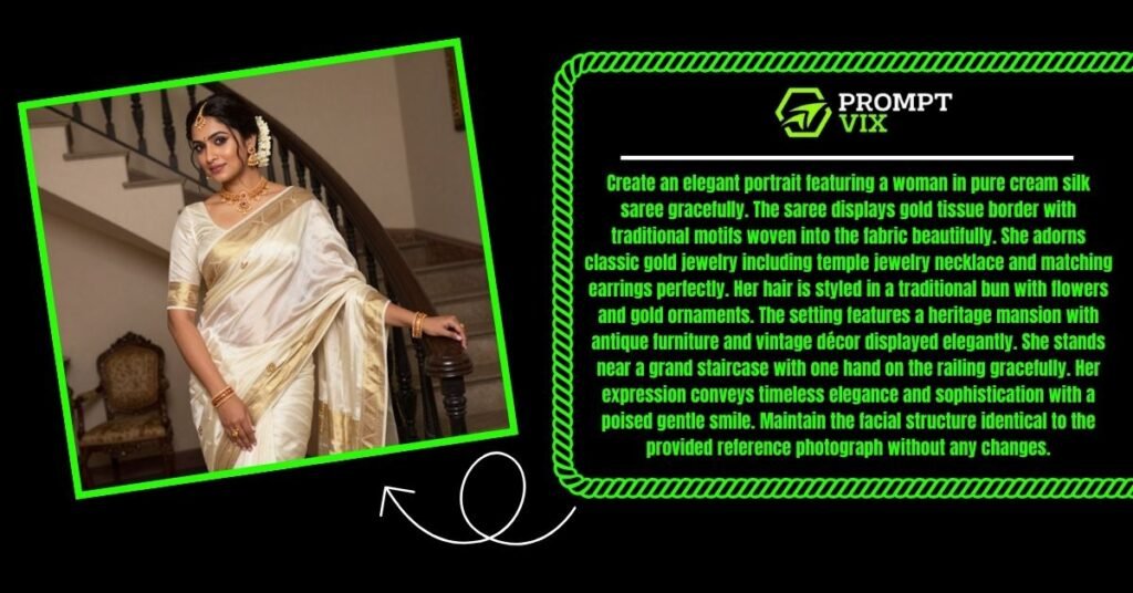 Cream Silk Saree for Elegance