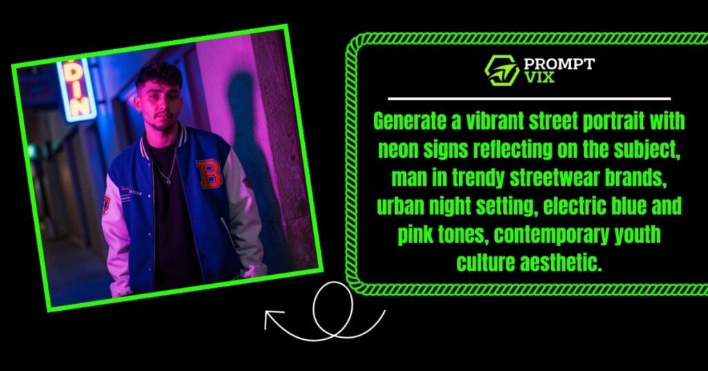 Neon Streetwear Look