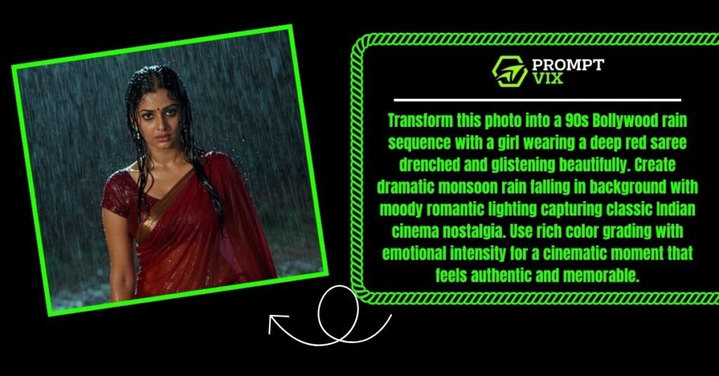 90s Glam Saree Looks