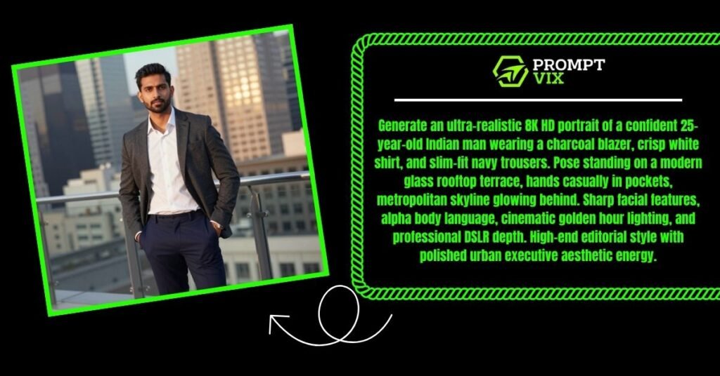 Executive Rooftop Pose