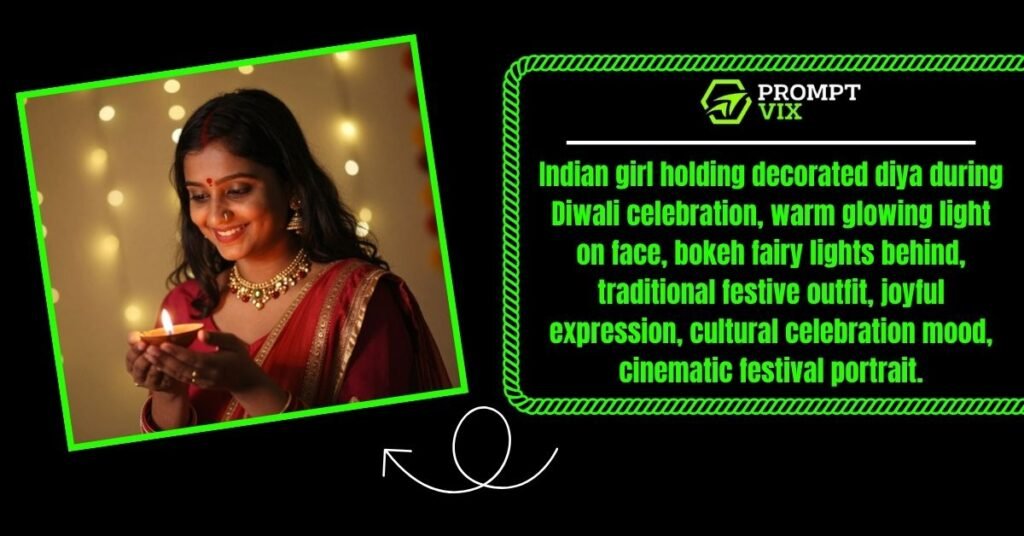 Festive Look: Diwali Aesthetic Portrait