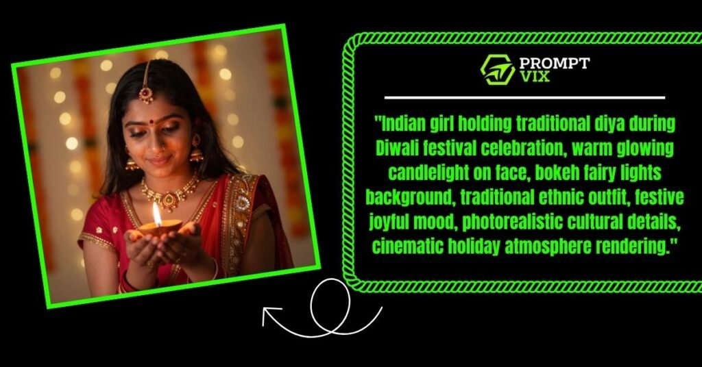 Festive Look: Diwali Aesthetic Portrait