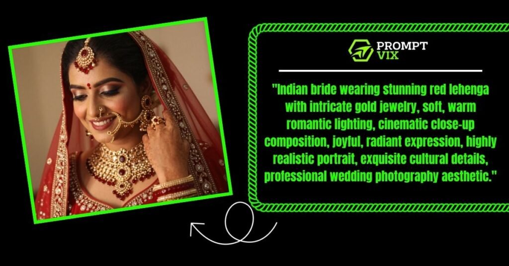 Indian Bridal Glow Portrait