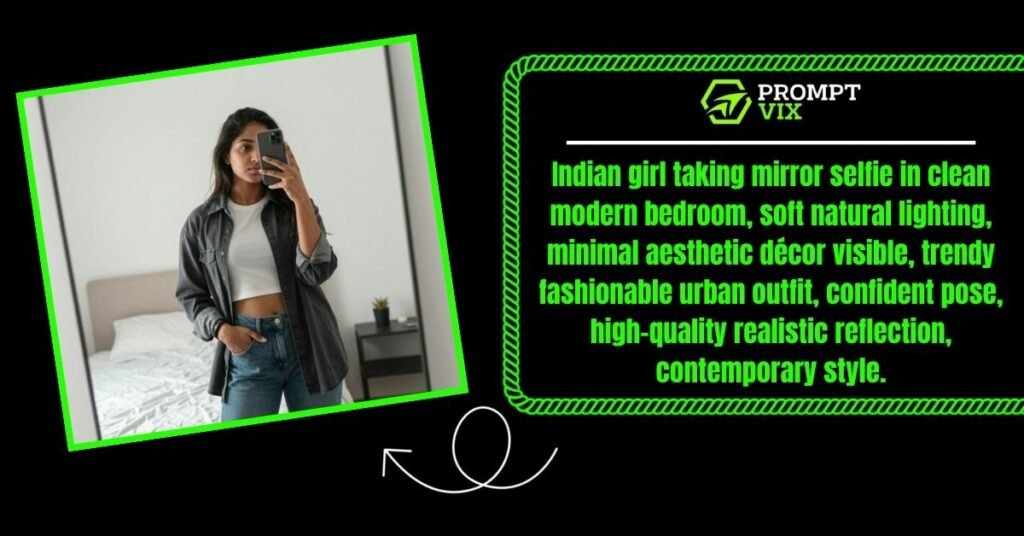Mirror Selfie Indian Girl (Trendy 2026)