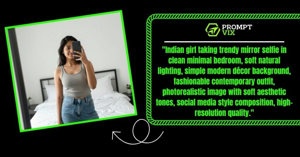 Mirror Selfie Indian Girl (Trendy 2026)