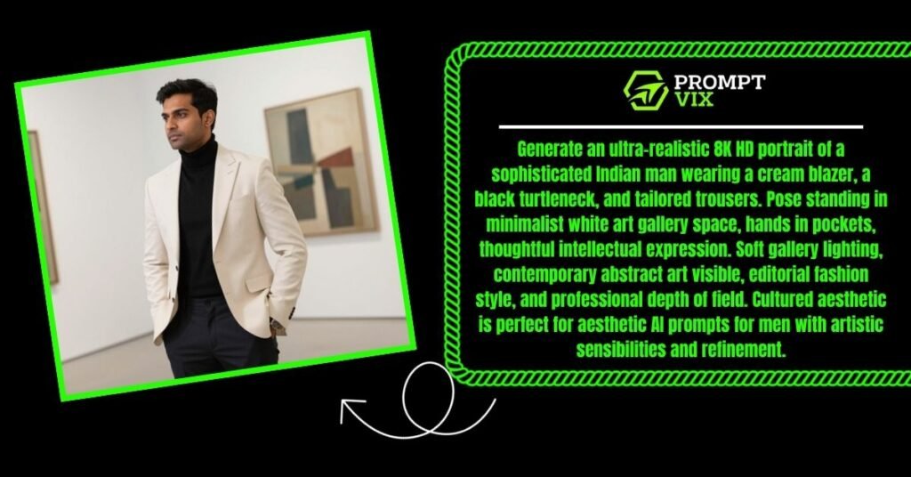 Modern Art Gallery Pose