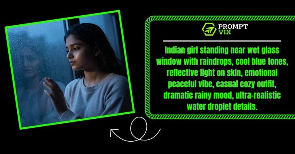Rainy Day Indian Girl Aesthetic