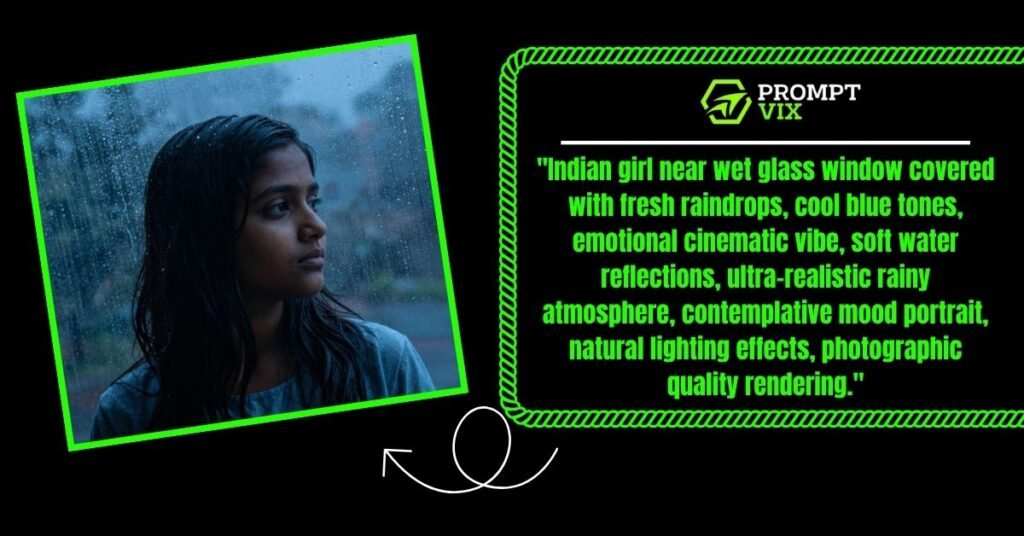 Rainy Day Indian Girl Aesthetic