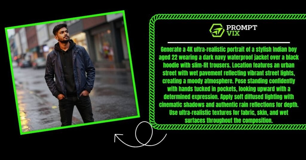 Rainy Street Urban Vibe