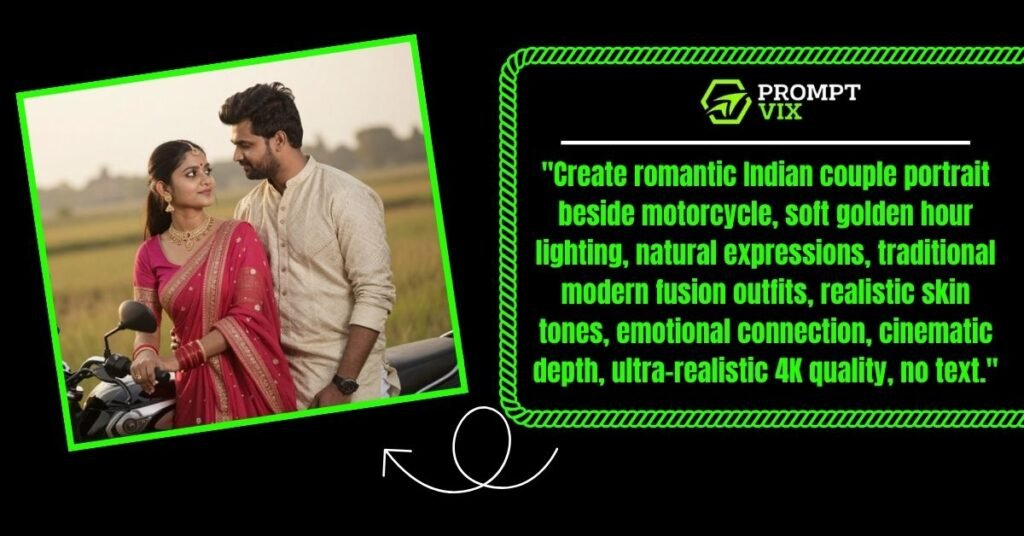 Romantic Bike Stand Portrait