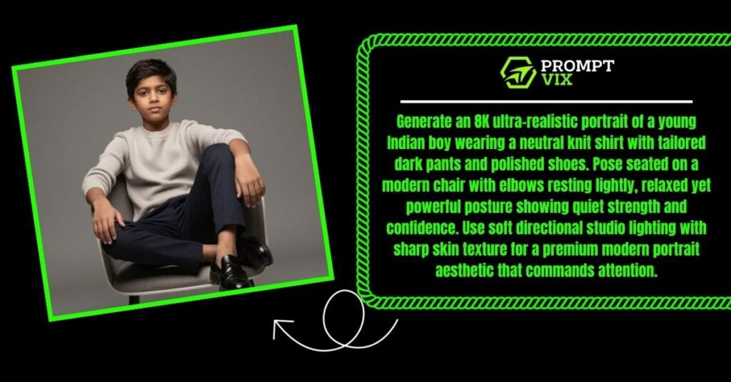 Seated Power Portrait (Boy)