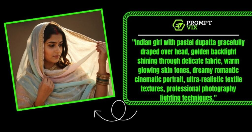 Soft Traditional Aesthetic: Dupatta Glow