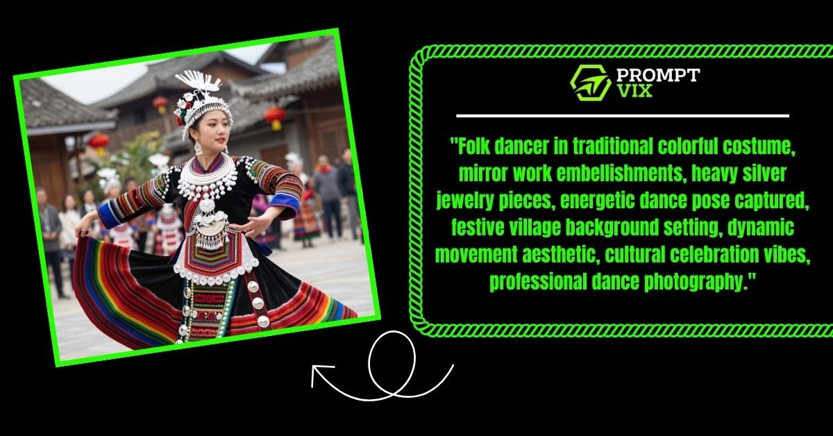 South Indian Folk Dance Costume Portrait