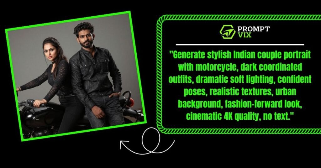 Stylish Black Outfit Motorcycle Look