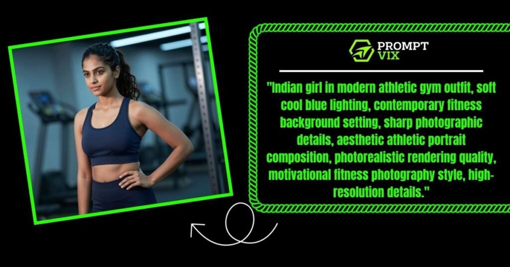Trendy Gym Look: Indian Fitness Girl