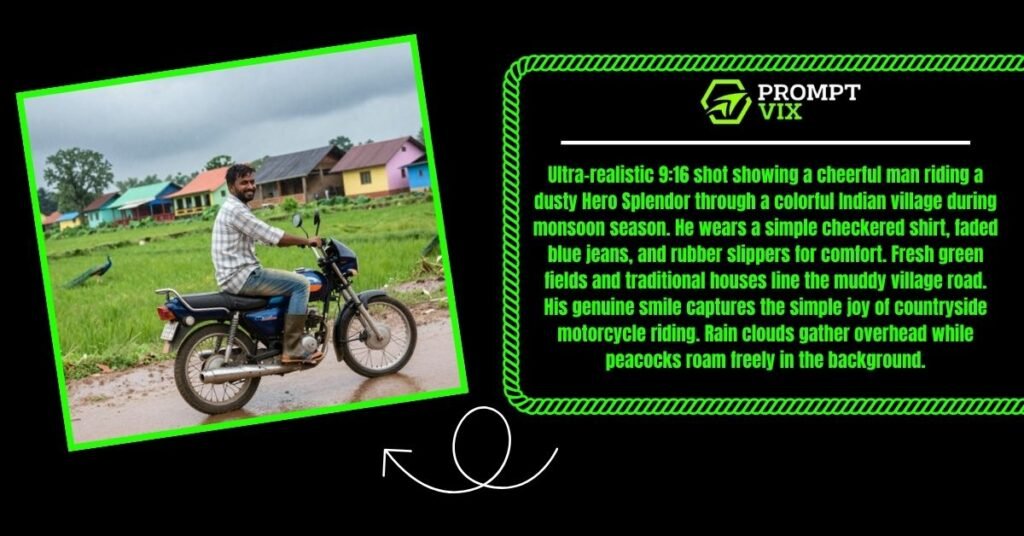 Village Road Trip Scene