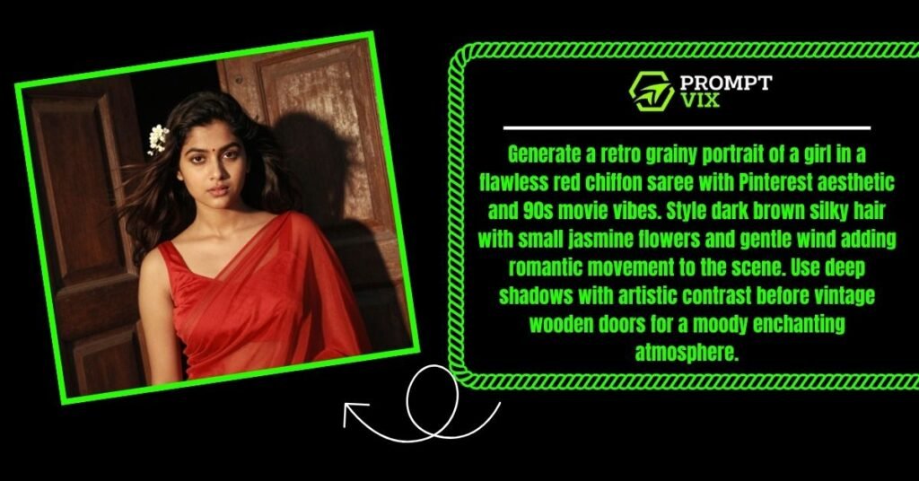 Vintage Saree Selfies