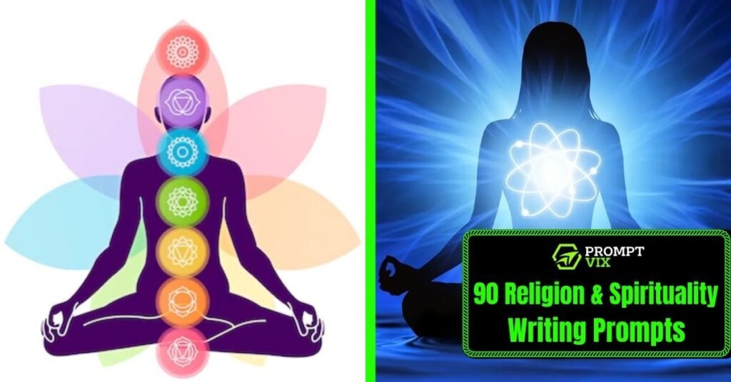 What are some religion and spirituality writing prompts?