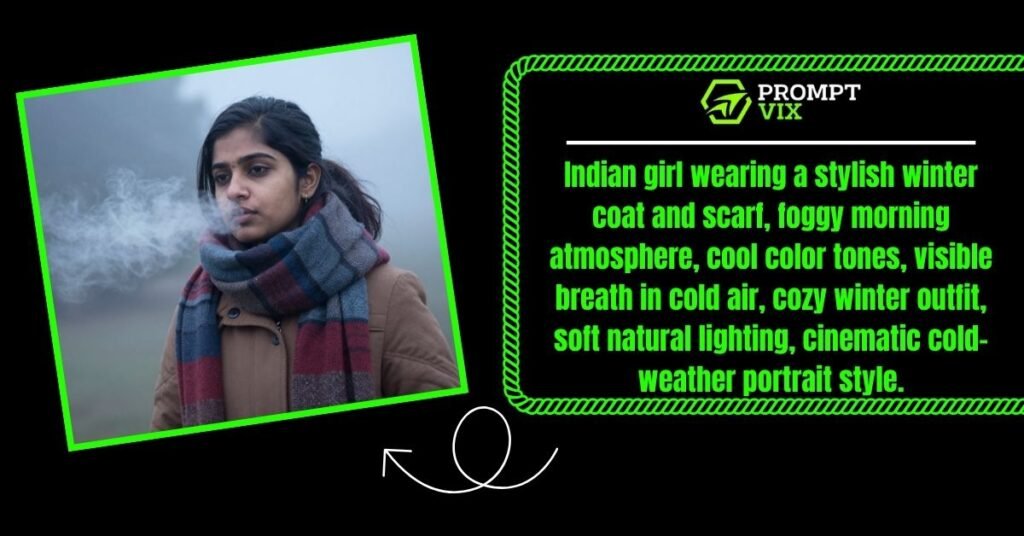 Winter Coat Look: India Cold Day Aesthetic