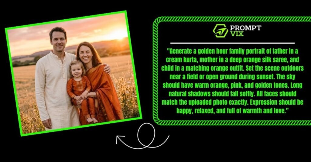 Golden Hour Family Prompt for Gemini AI