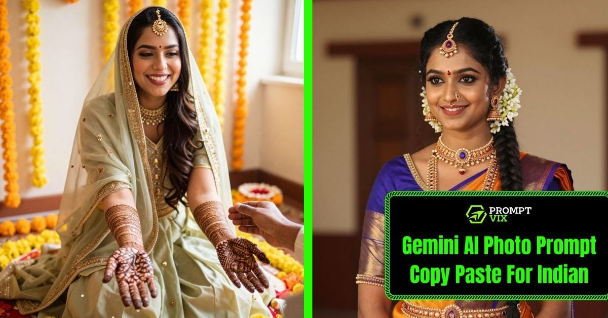 Top 20 Gemini AI Photo Prompt Copy Paste for Indian Bridal Look (2026)