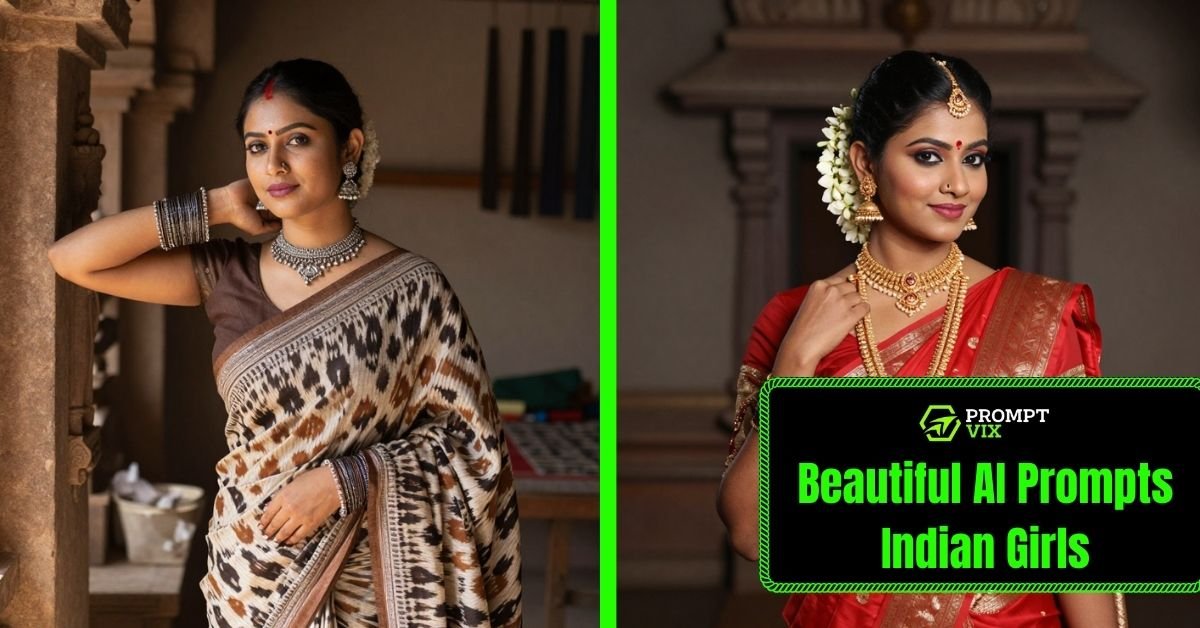 Prompts to Create Beautiful AI Indian Girls in Diverse Indian Attires