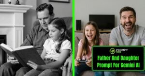 Father And Daughter Prompt For Gemini AI: (Family Photo Prompts Included)