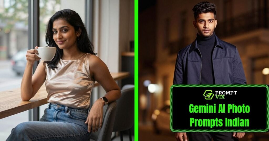 20 Gemini AI Retro Style Vintage Photo Prompts with Gemini Saree Trend Prompt