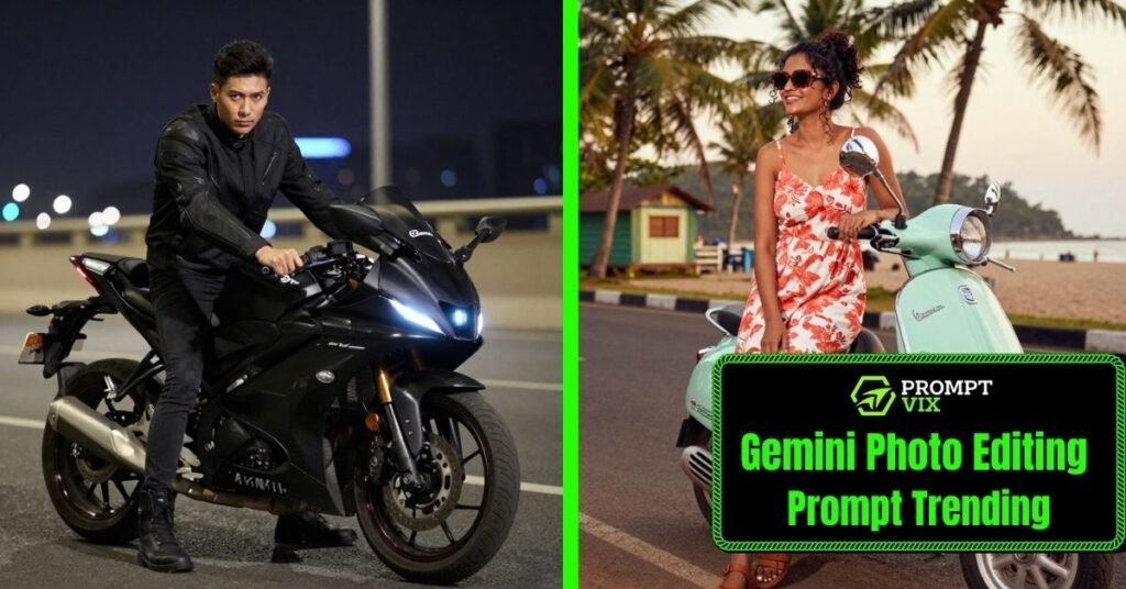 Gemini Photo Editing Prompt Trending For Bike Lovers